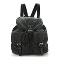 Nylon Vela Medium Backpack Green