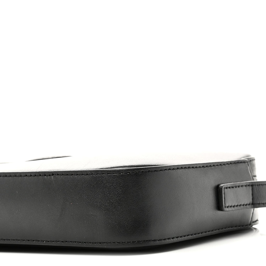 Smooth Calfskin Cuir Triomphe Camera Shoulder Bag Black