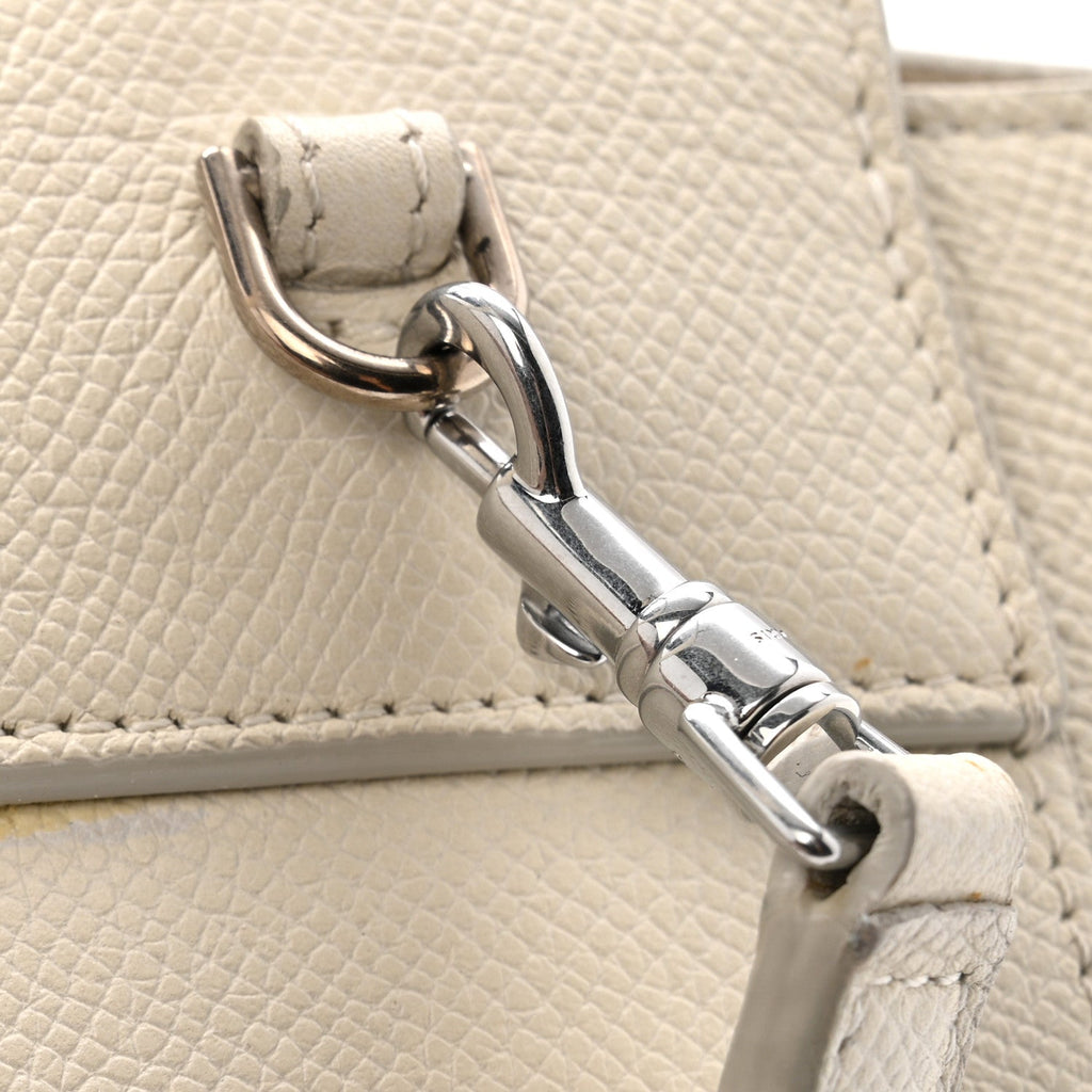 Grained Calfskin Nano Belt Bag Linen