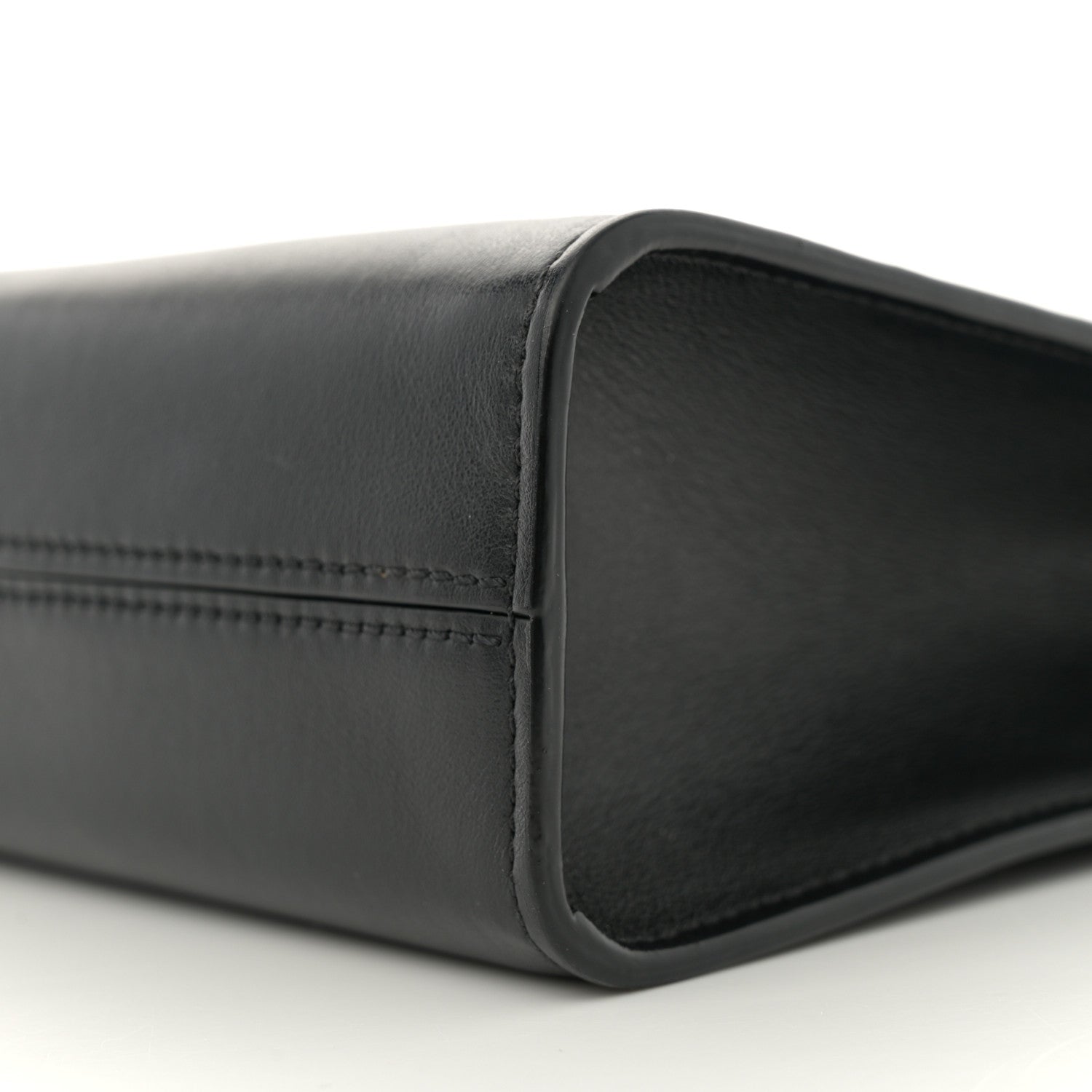 Calfskin Crocodile Embossed Effect Antony Messenger Crossbody Black