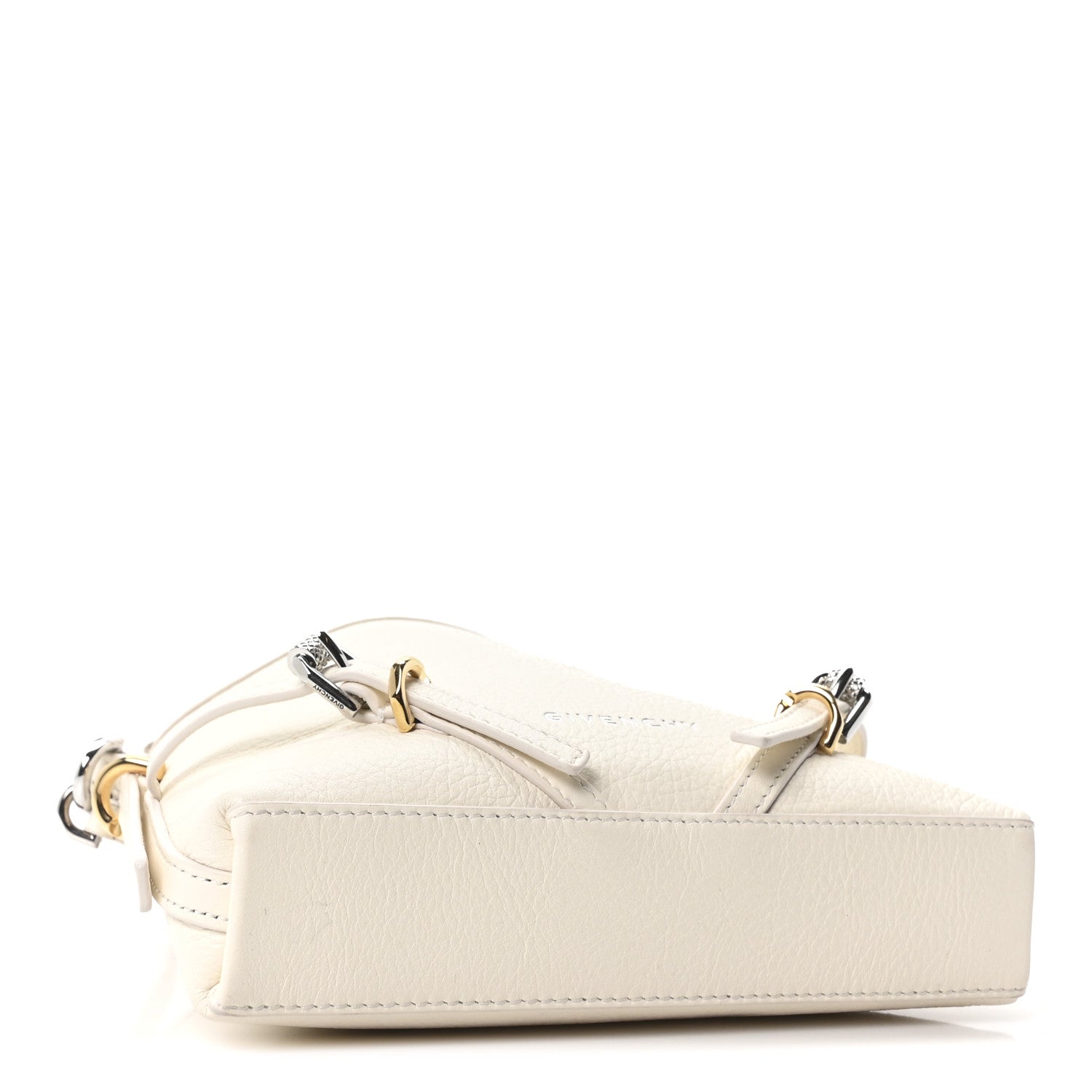 Calfskin Nano Voyou Bag White