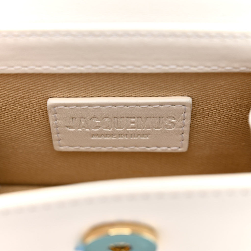 Smooth Calfskin Le Chiquito White