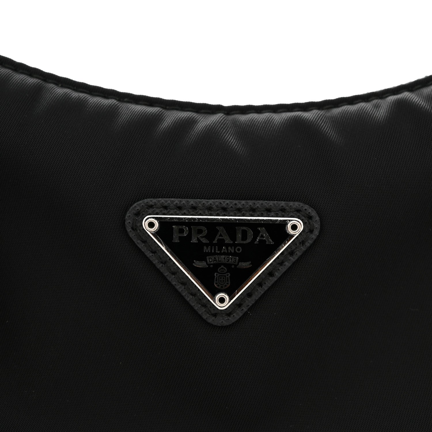 Tessuto Nylon Mini Re-Edition 2000 Bag Black