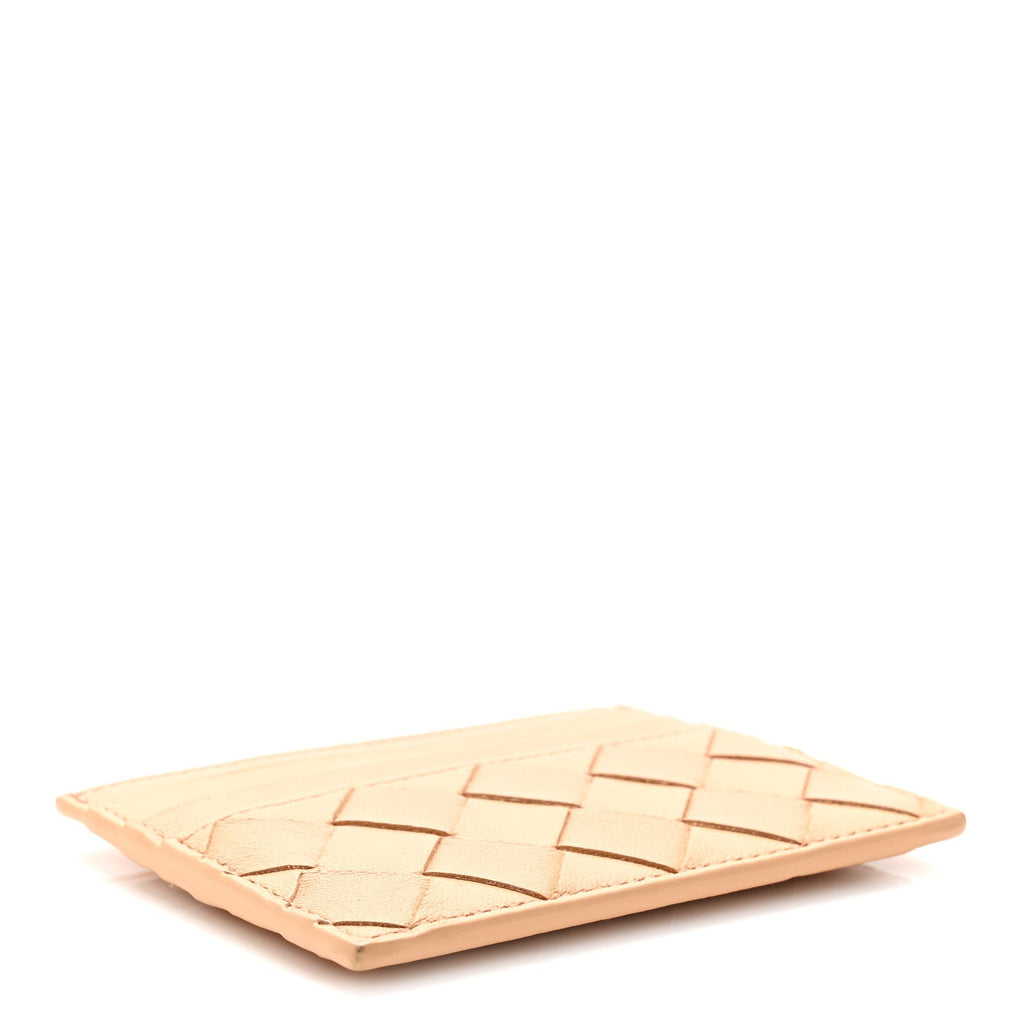 Nappa Intrecciato  Holder Almond