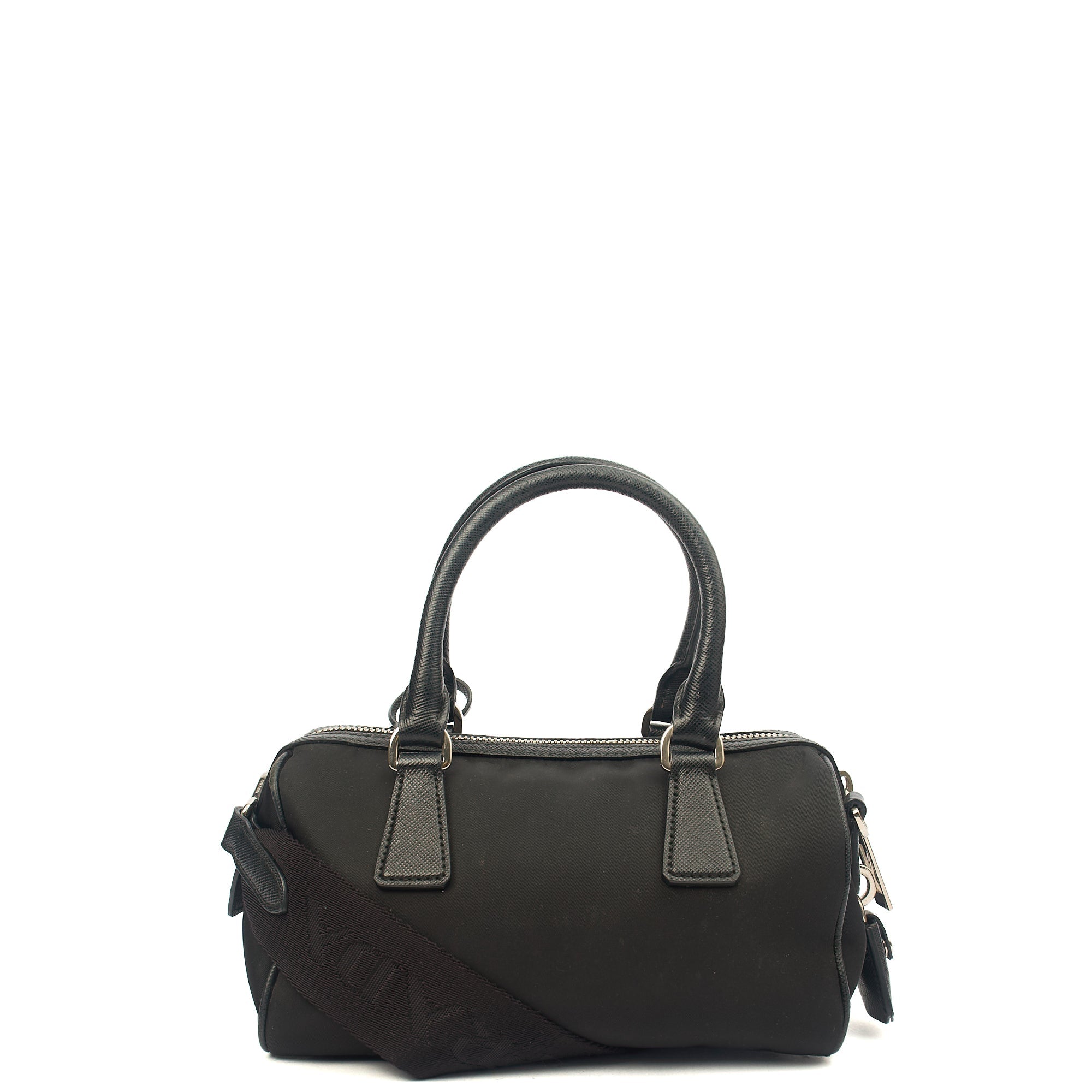 Prada Mini Bag Re-Nylon Crossbody in Black, Nylon