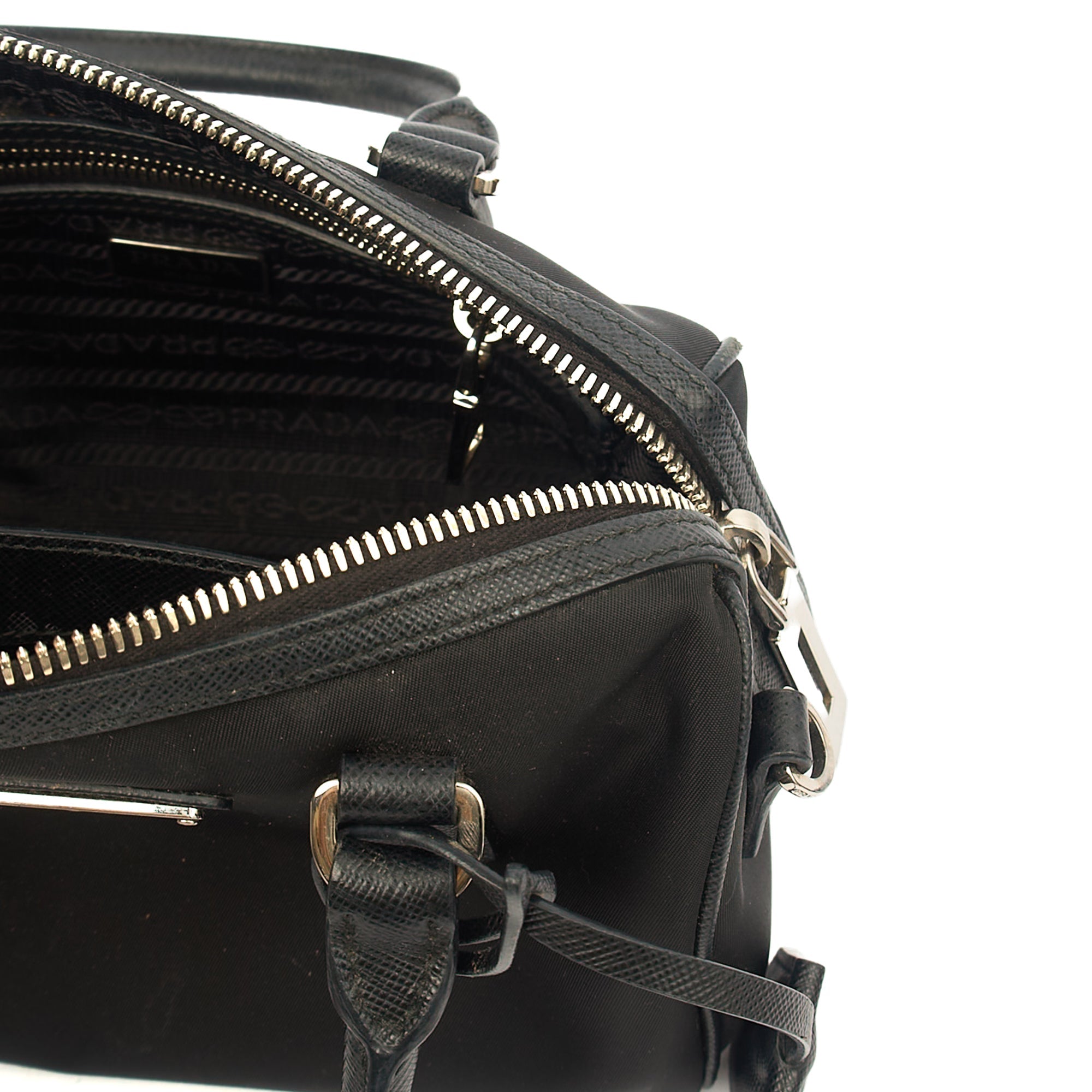 Prada Mini Bag Re-Nylon Crossbody in Black, Nylon