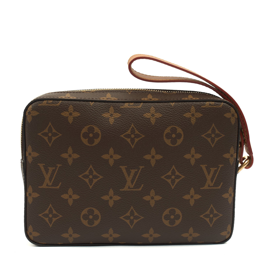 Louis Vuitton Clutch Soft Trunk  in Monogram, Canvas