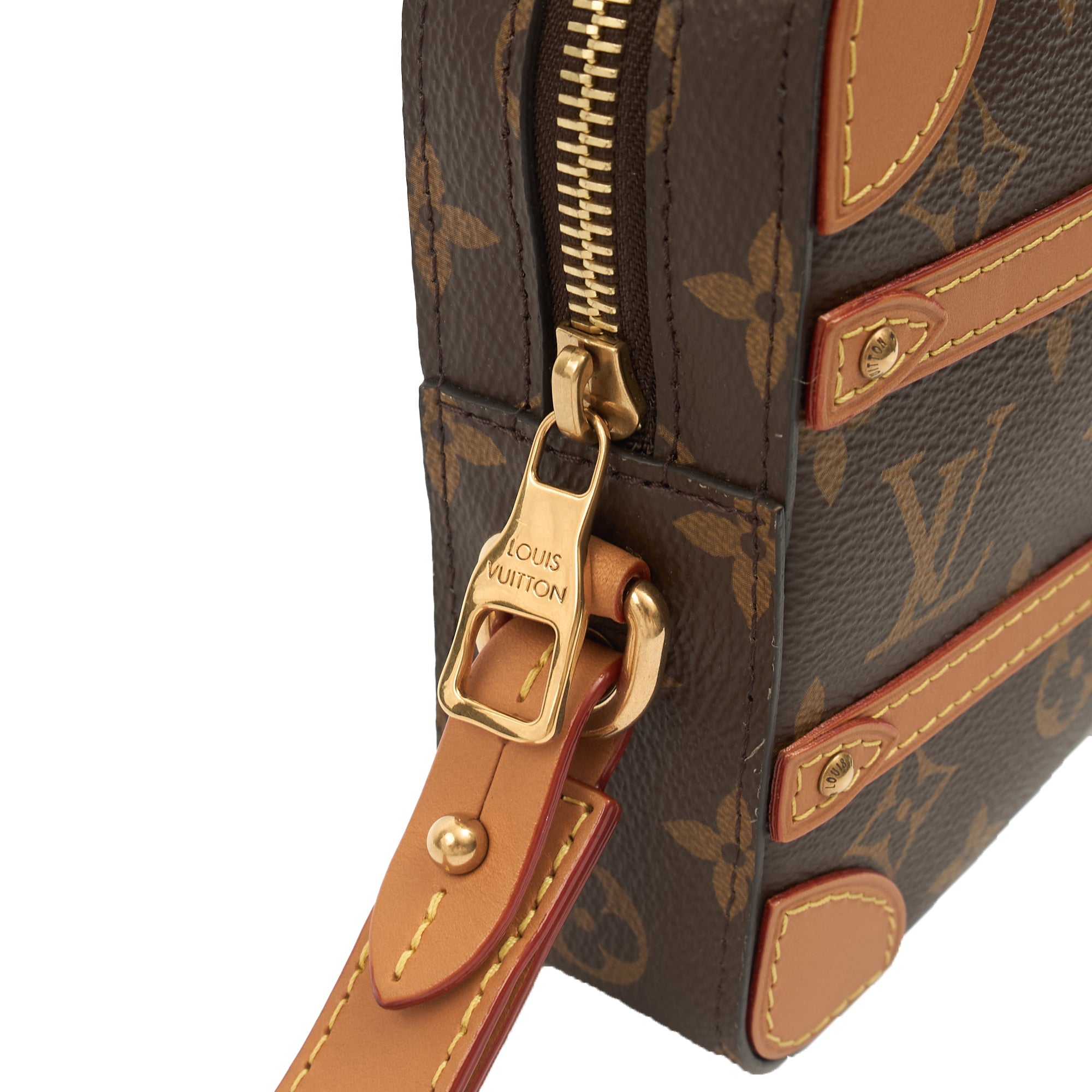 Louis Vuitton Clutch Soft Trunk  in Monogram, Canvas