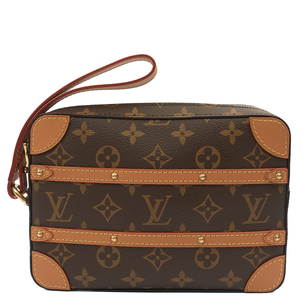 Louis Vuitton Clutch Soft Trunk  in Monogram, Canvas