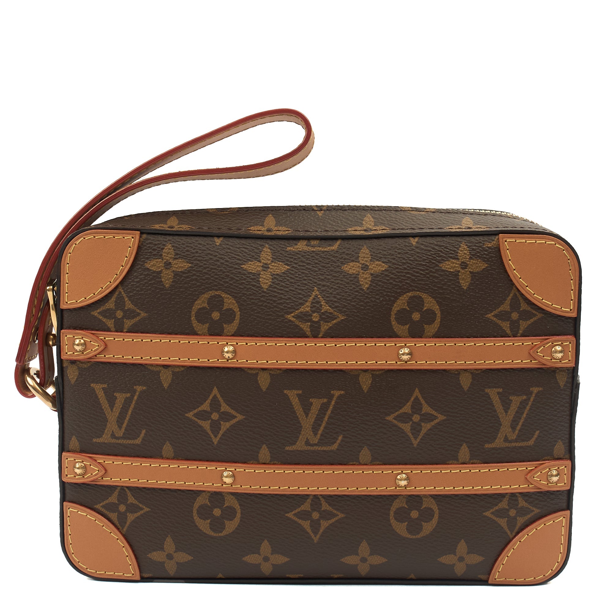 Louis Vuitton Clutch Soft Trunk  in Monogram, Canvas