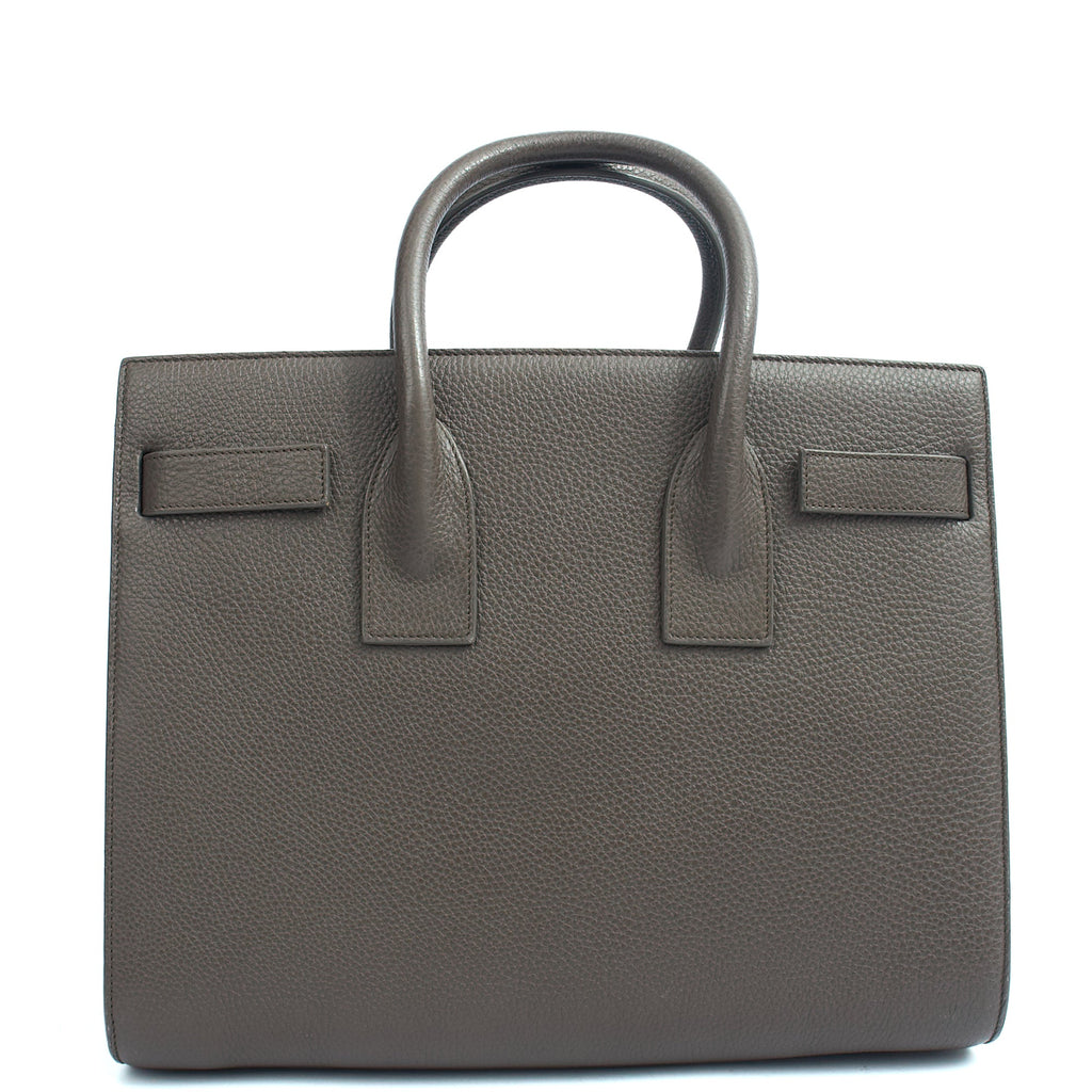 Saint Laurent Tote Sac de Jour in Taupe, Calfskin Leather