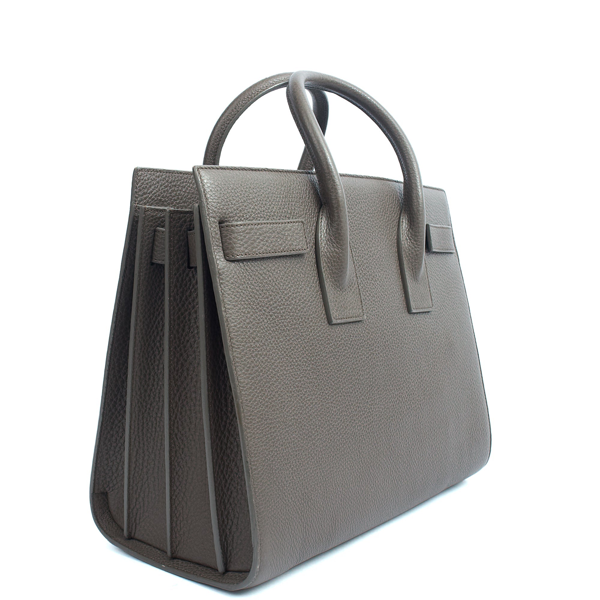 Saint Laurent Tote Sac de Jour in Taupe, Calfskin Leather