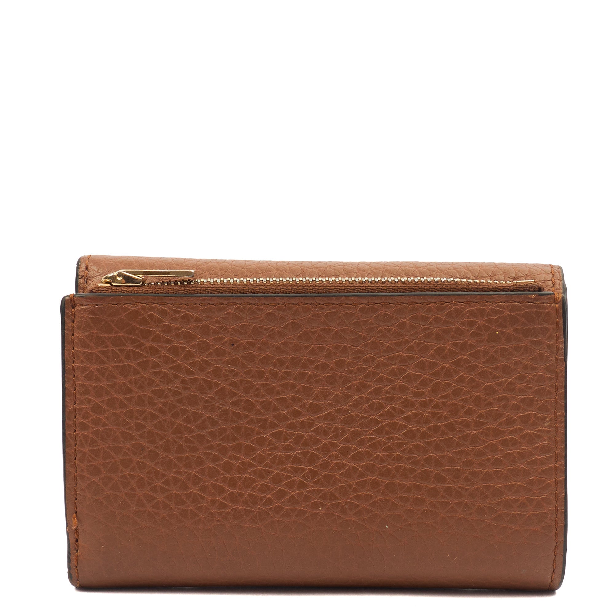 Mulberry Wallet Coin Purse in Chestnut, Leather