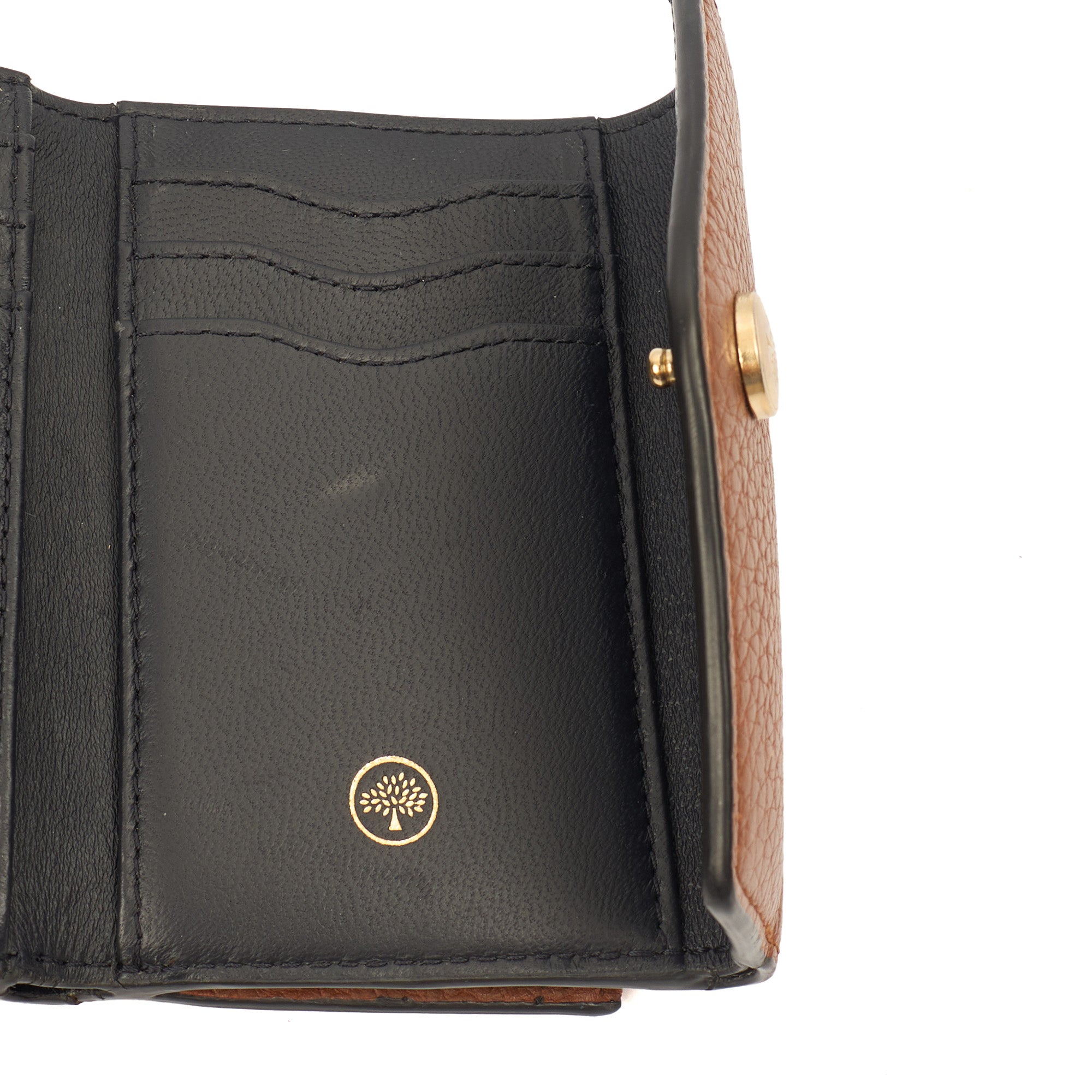 Mulberry Wallet Coin Purse in Chestnut, Leather