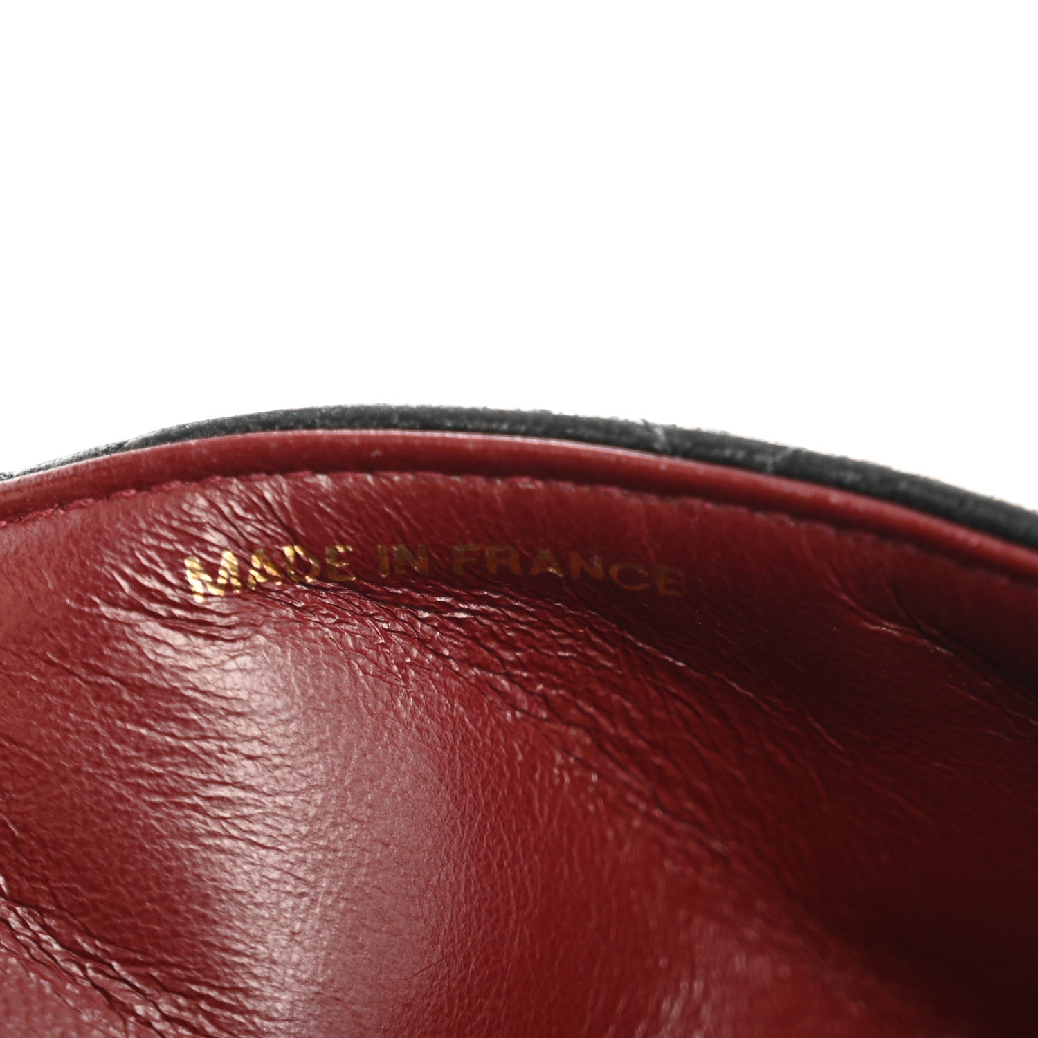 Lambskin Quilted Medium Single Flap Black