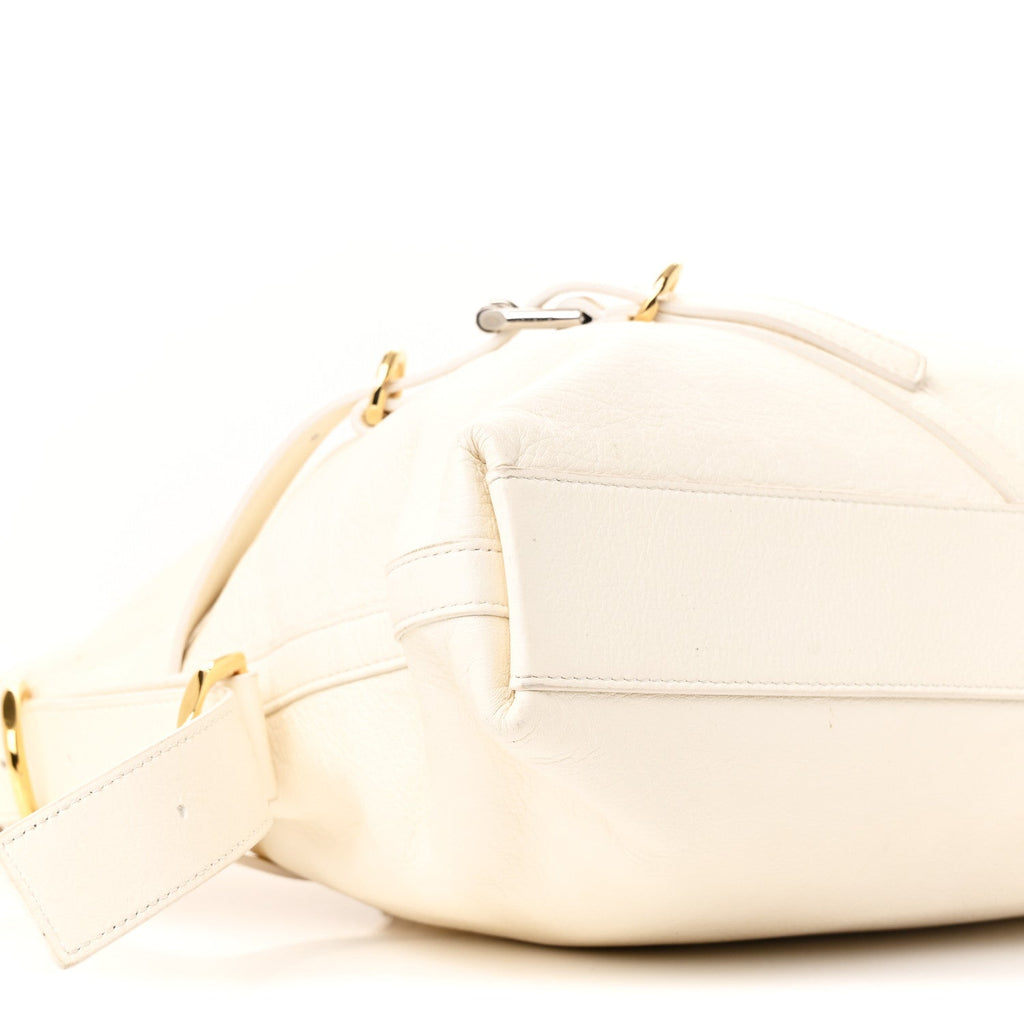 Calfskin Medium Voyou Bag Ivory