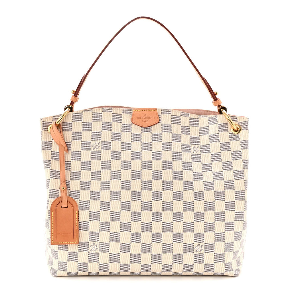 Damier Azur Graceful PM Rose Ballerine