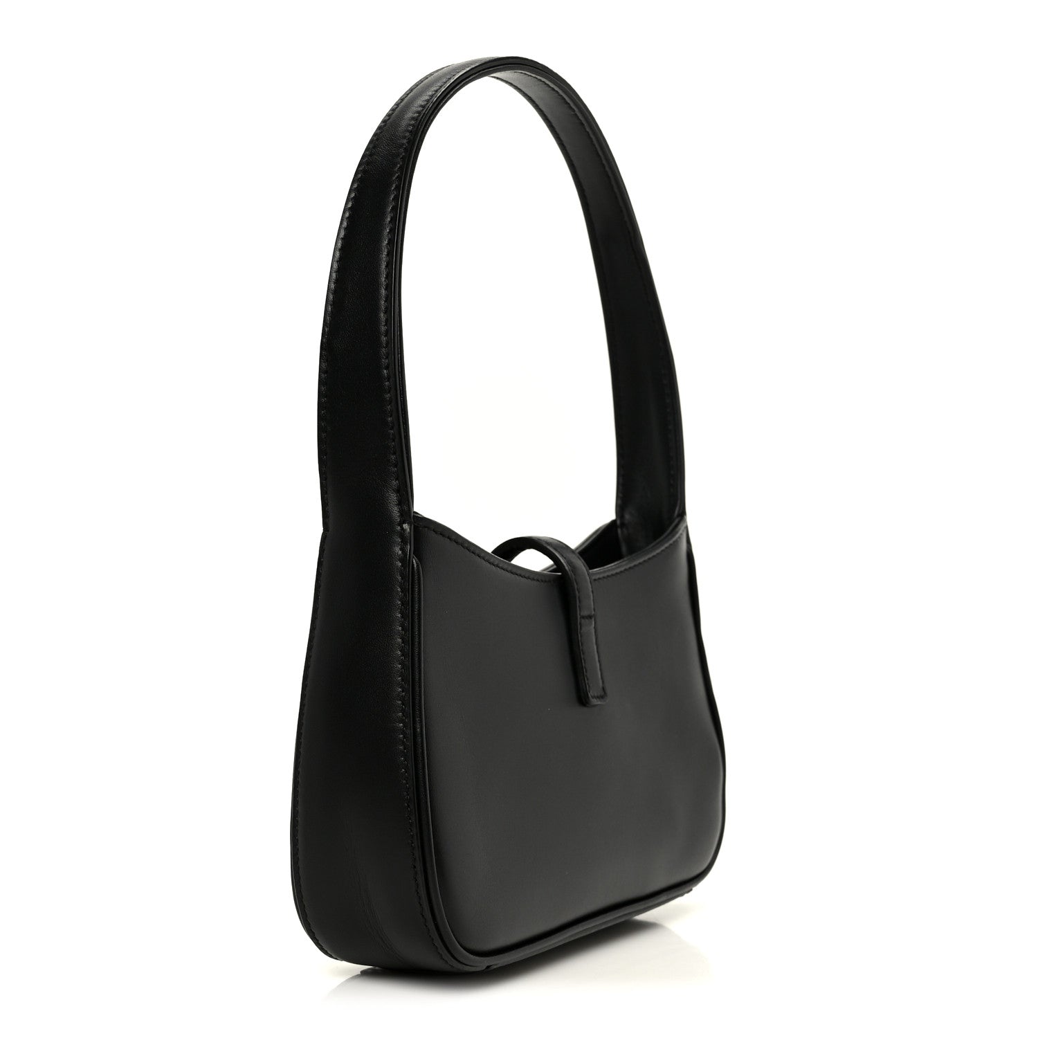 Smooth Calfskin Le 5 A 7 Mini Hobo Black
