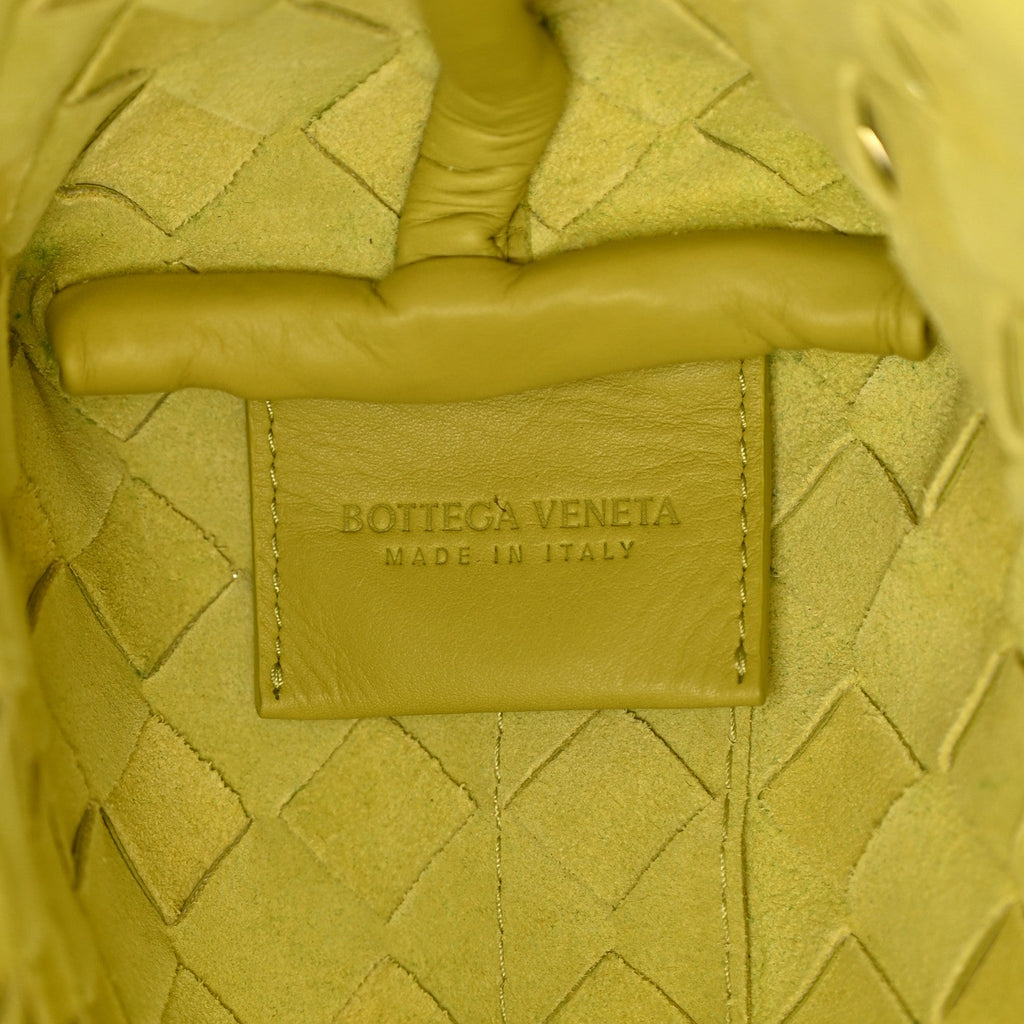 Nappa Intrecciato Hydrology Tote Kiwi