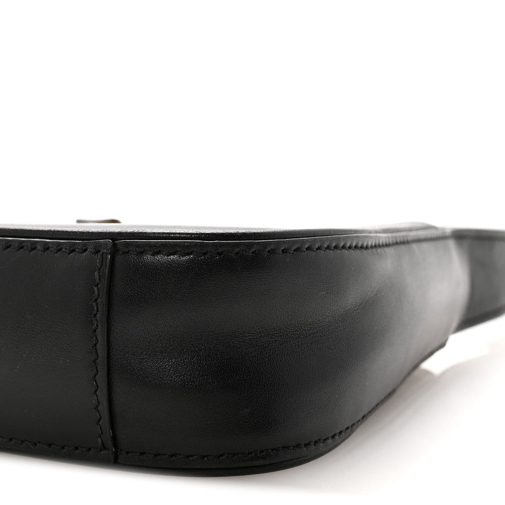 Smooth Calfskin Le 5 A 7 Mini Hobo Black