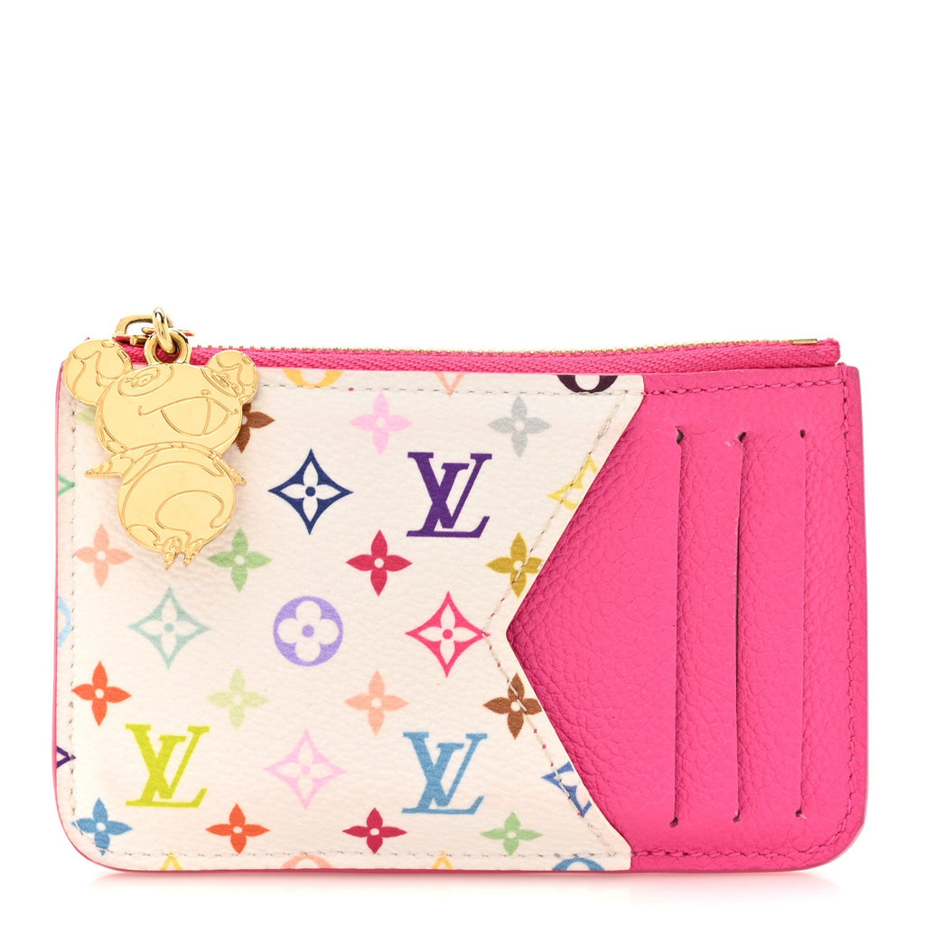 LV X TM Monogram Romy  Holder Kawaii Pink