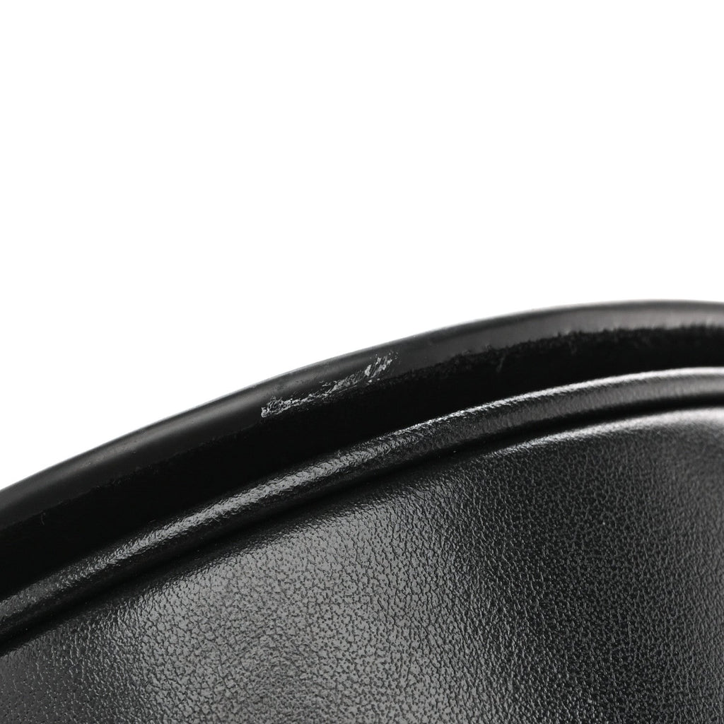 Smooth Calfskin Cuir Triomphe Folco Crossbody Bag Black