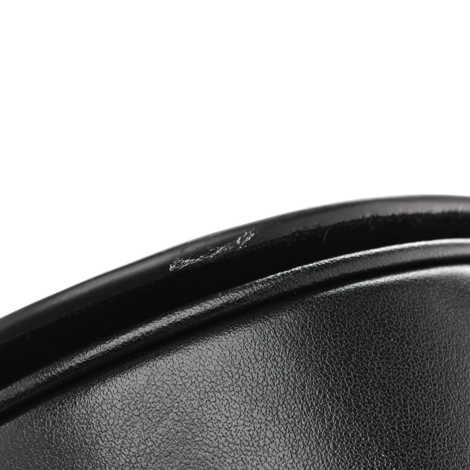 Smooth Calfskin Cuir Triomphe Folco Crossbody Bag Black