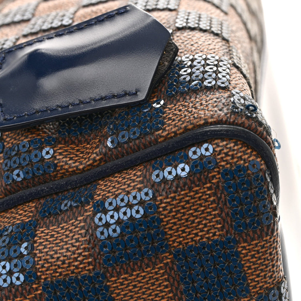 Damier Paillettes Speedy 30 Blue