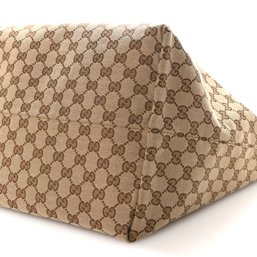 Grained Calfskin Monogram Large Totissima Reversible Tote Brown