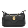 Grained Calfskin La Medusa Mini Bag Black