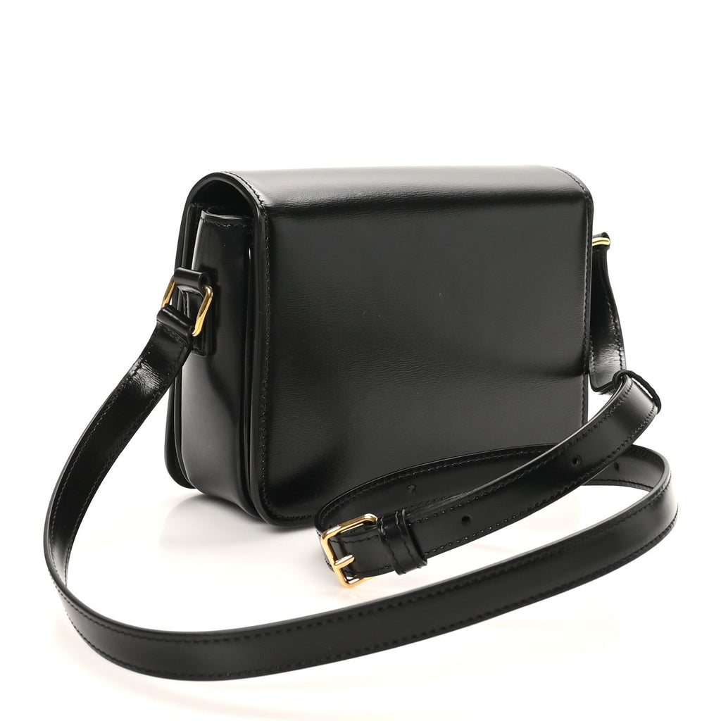 Shiny Calfskin Teen Triomphe Black