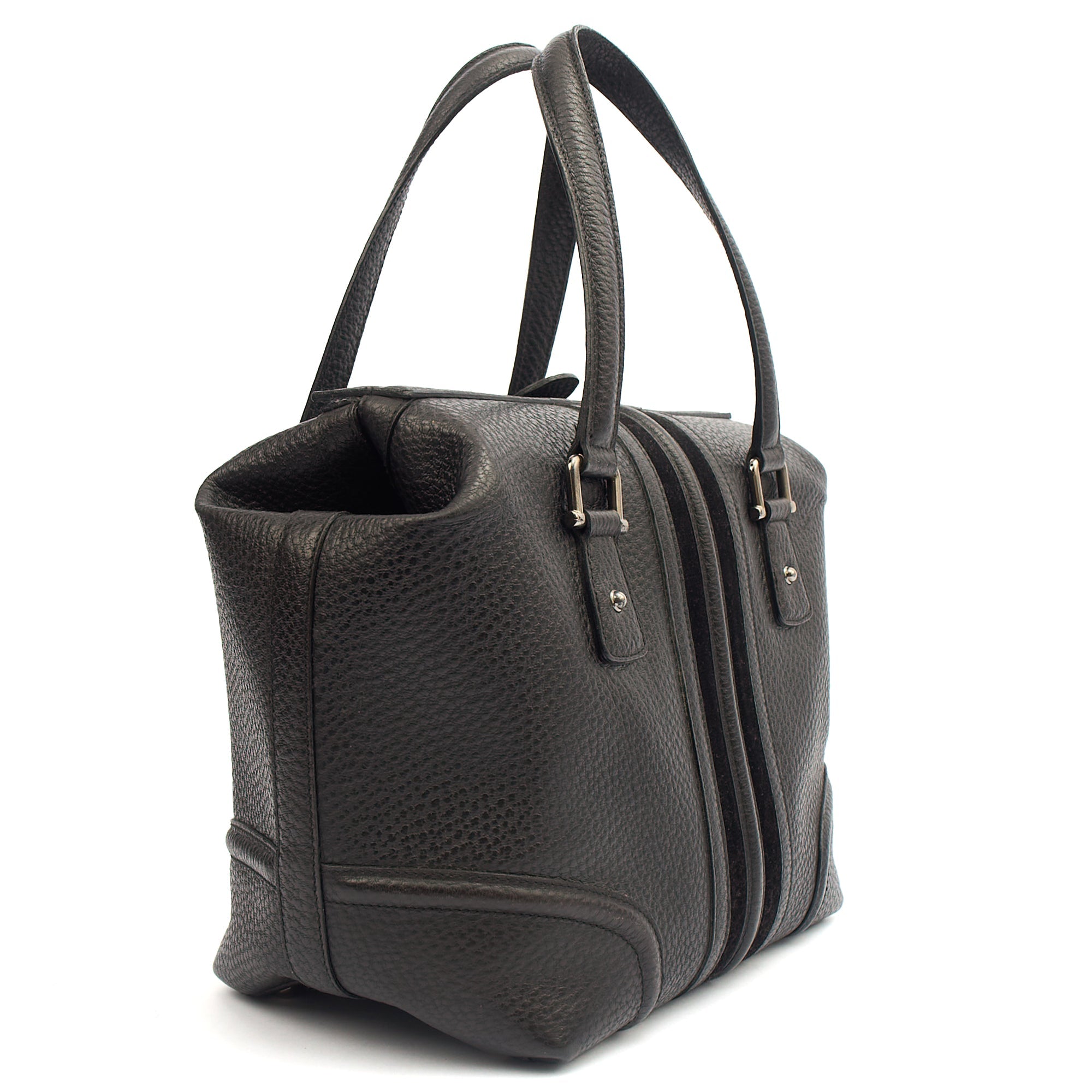 Gucci Tote Supreme Cherry Bag in Black, Leather