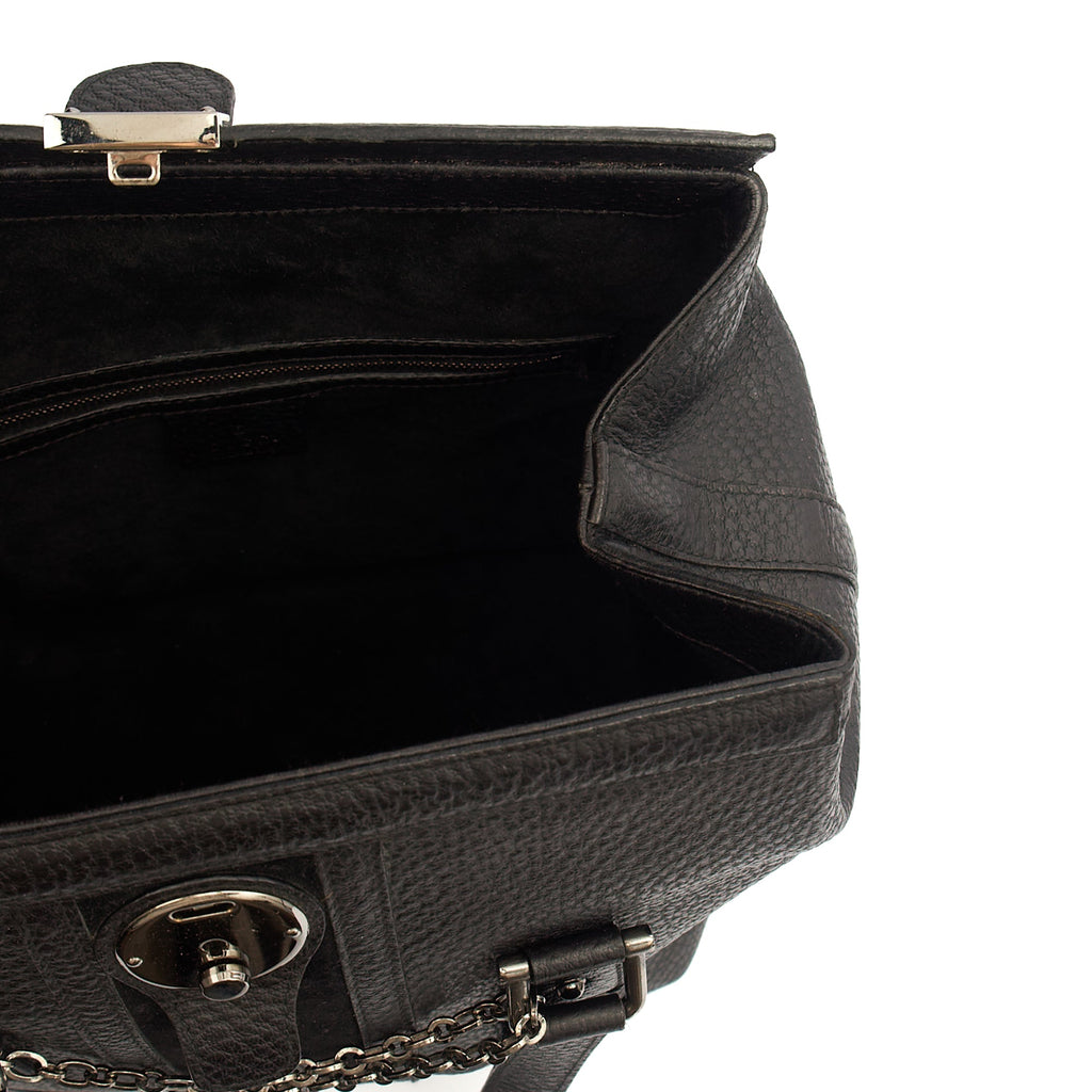 Gucci Tote Supreme Cherry Bag in Black, Leather