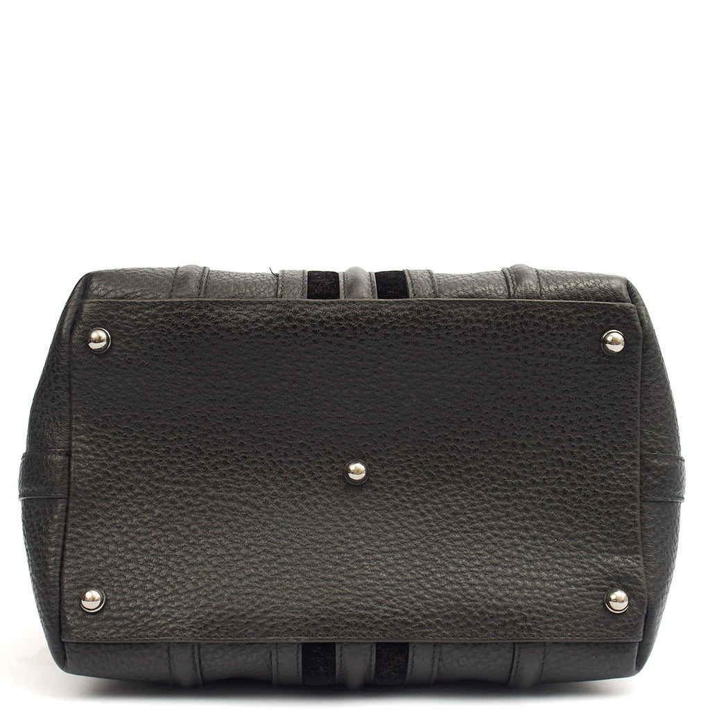 Gucci Tote Supreme Cherry Bag in Black, Leather