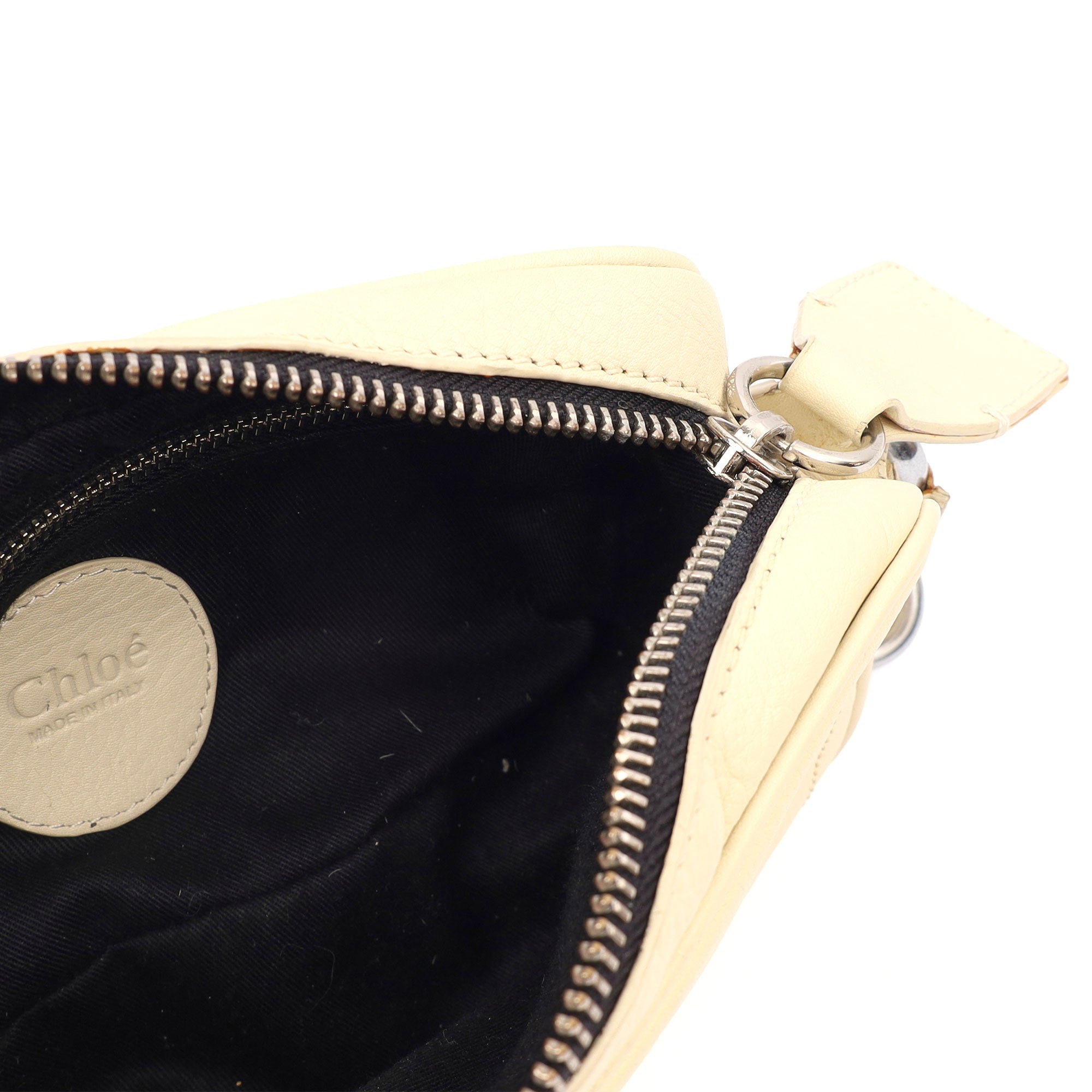 Chloe Shoulder Bag Shoulder Bag in Cream, Leather