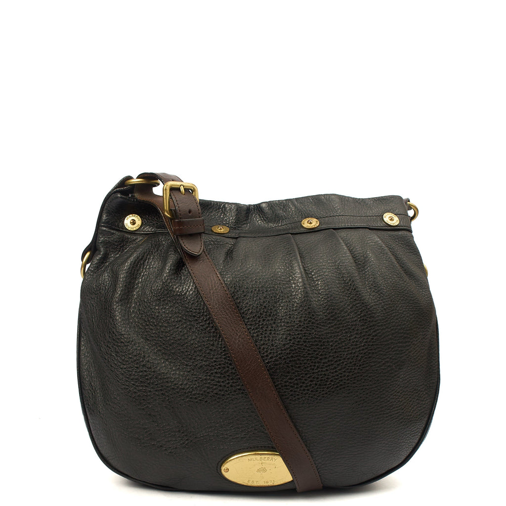Mulberry Tote Mitzy Tote in Black, Calfskin Leather
