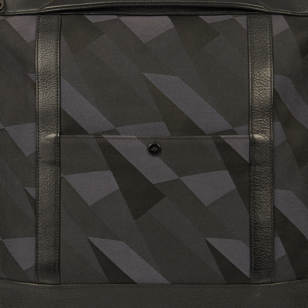 Mulberry Multitasker Camo Canvas Holdall in Blue, Fabric