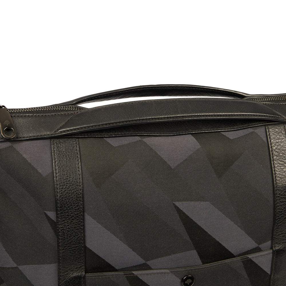 Mulberry Multitasker Camo Canvas Holdall in Blue, Fabric