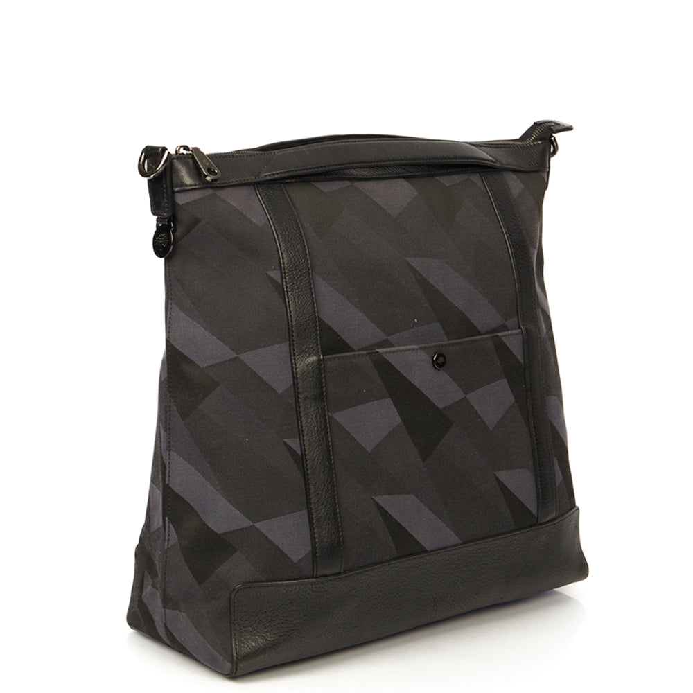 Mulberry Multitasker Camo Canvas Holdall in Blue, Fabric