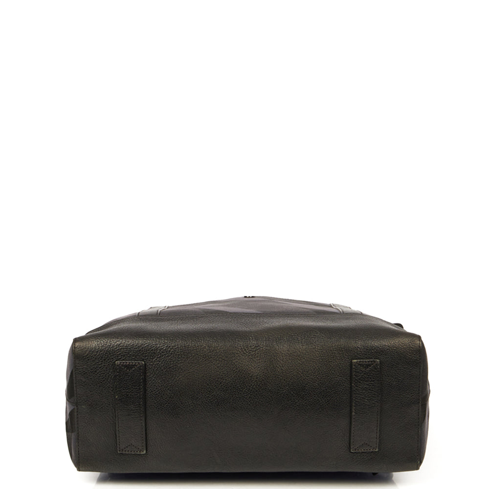 Mulberry Multitasker Camo Canvas Holdall in Blue, Fabric