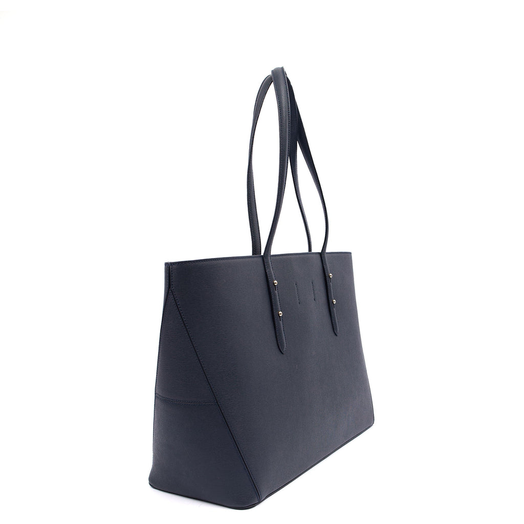 Aspinal of London Tote Regent Tote in Navy, Leather