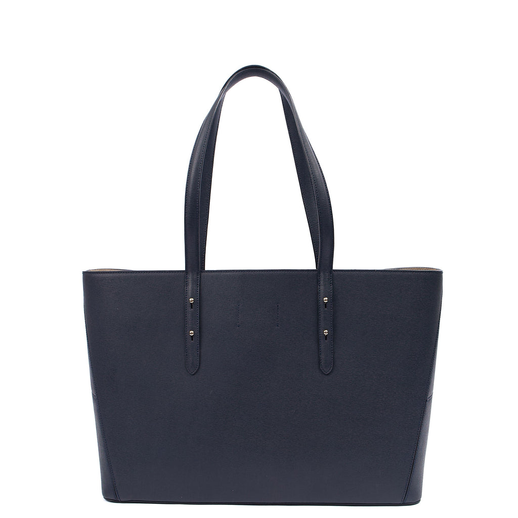 Aspinal of London Tote Regent Tote in Navy, Leather