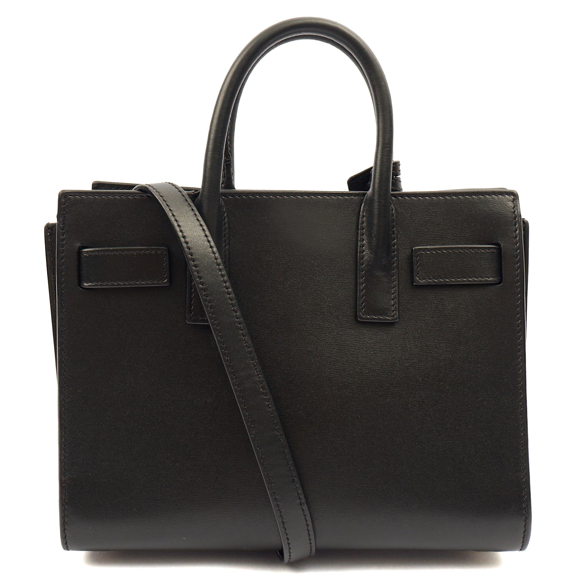 Saint Laurent Cross Body Sac de Jour Baby in Black, Leather
