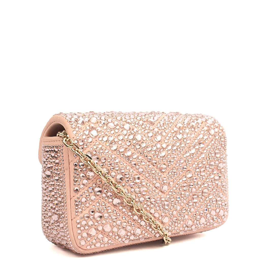 Gucci Cross Body Marmont Shoulder Bag - Small in Pink, Leather