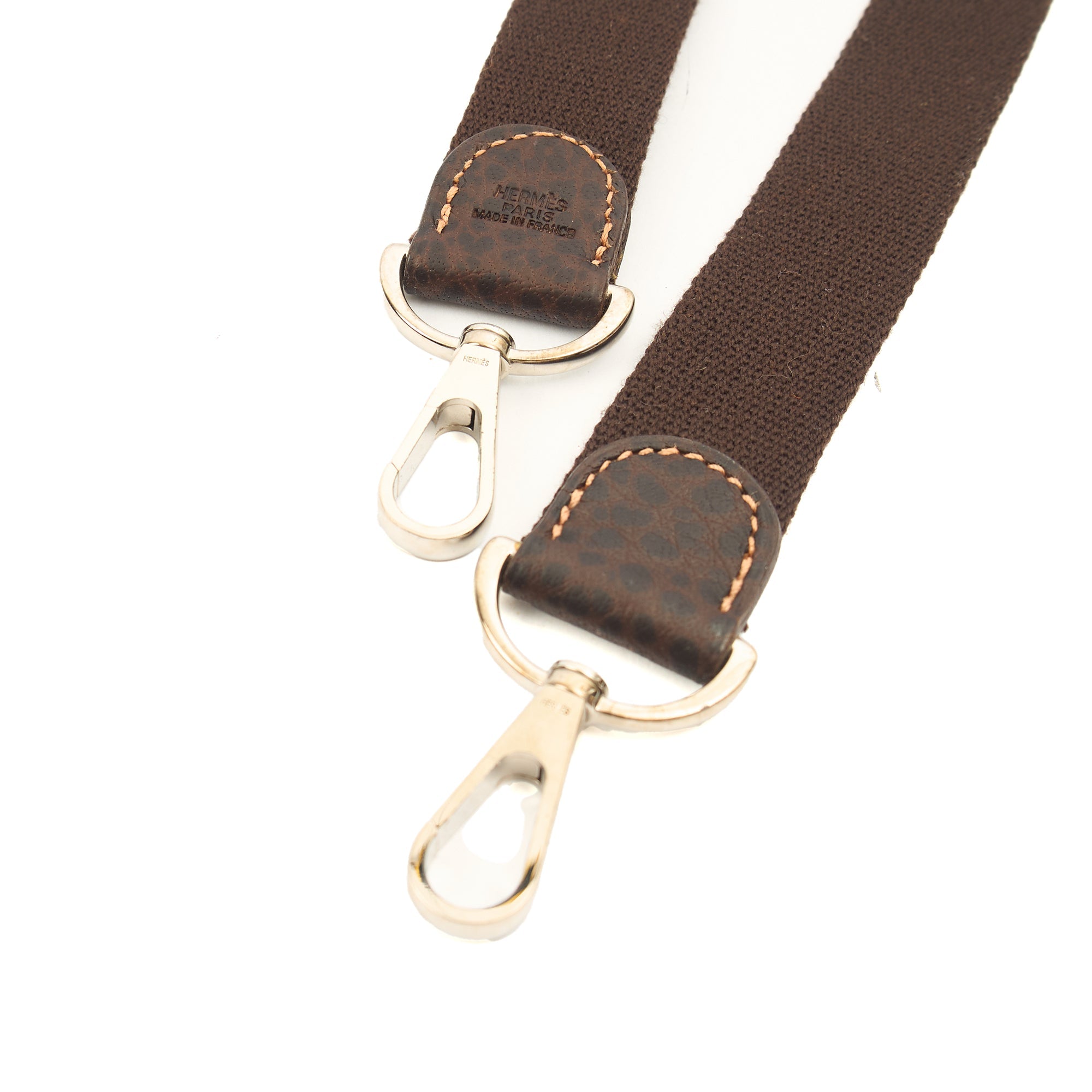 Hermes Tote Garden Tote 30 in Brown, Canvas