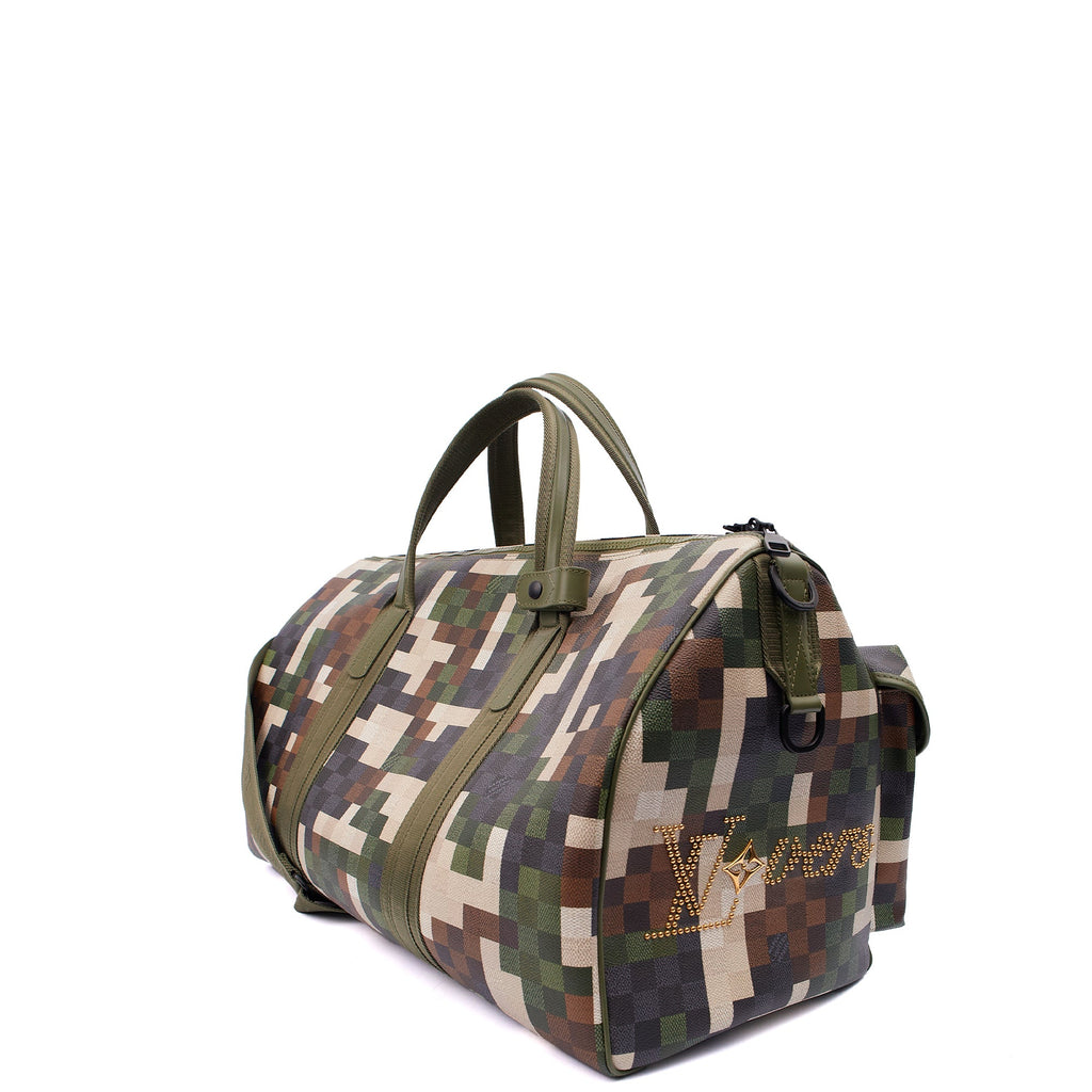 Louis Vuitton Soft Sided Keepall 55 Bandouliere in invalid, invalid