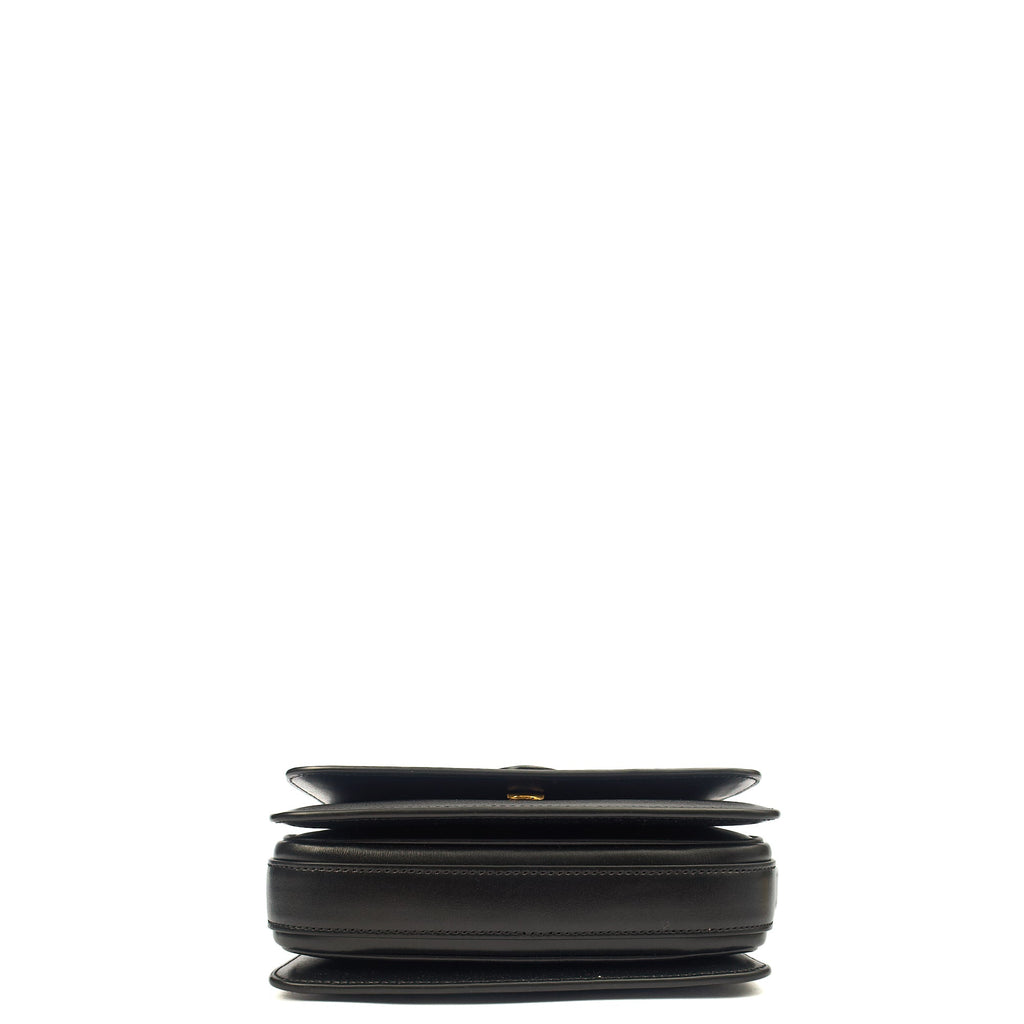 Saint Laurent Shoulder Bag LE 61 in Black, Calfskin Leather