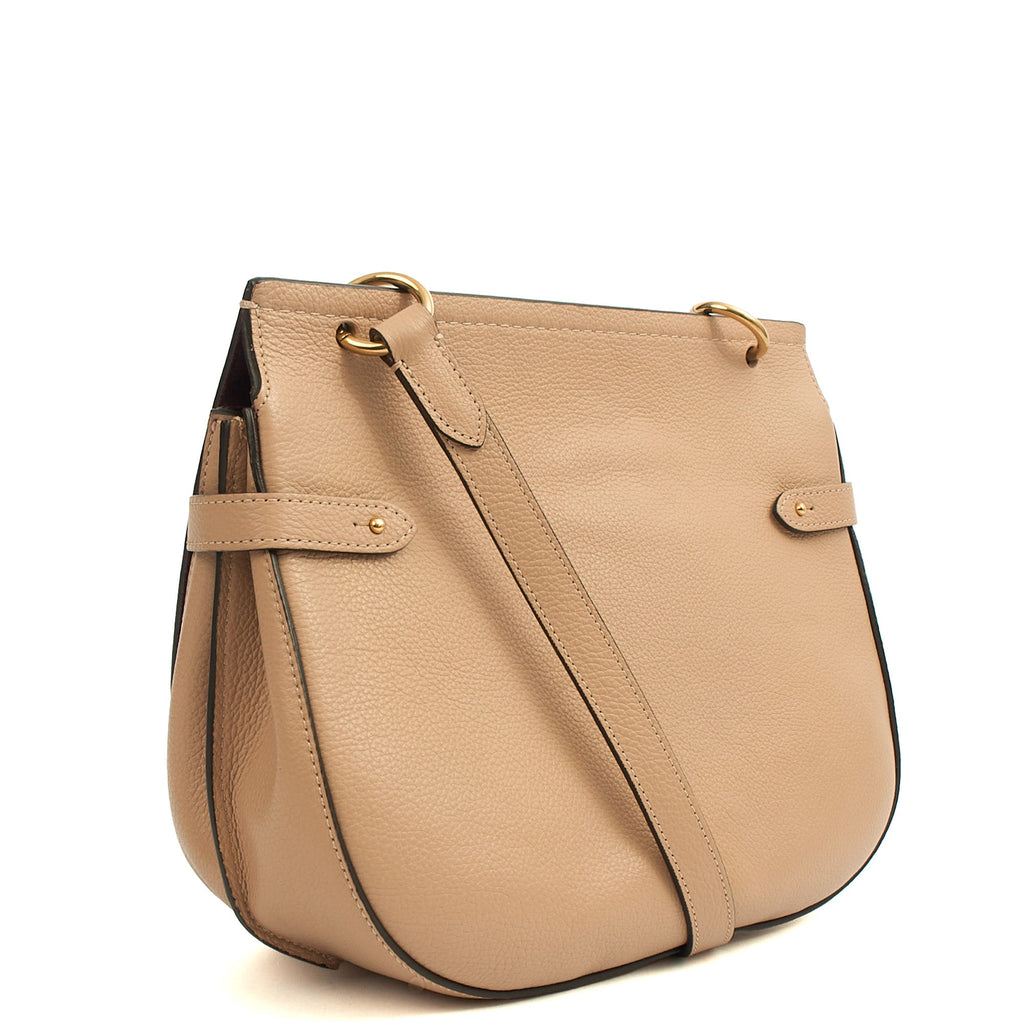 Mulberry Satchel Amberley in Rose Water, Leather