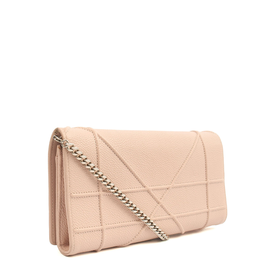 Christian Dior Cross Body Diorama WOC in Powder Pink, Calfskin