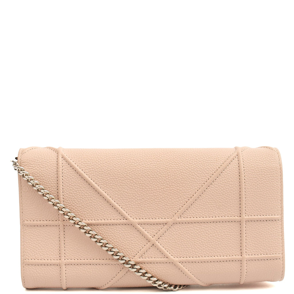 Christian Dior Cross Body Diorama WOC in Powder Pink, Calfskin